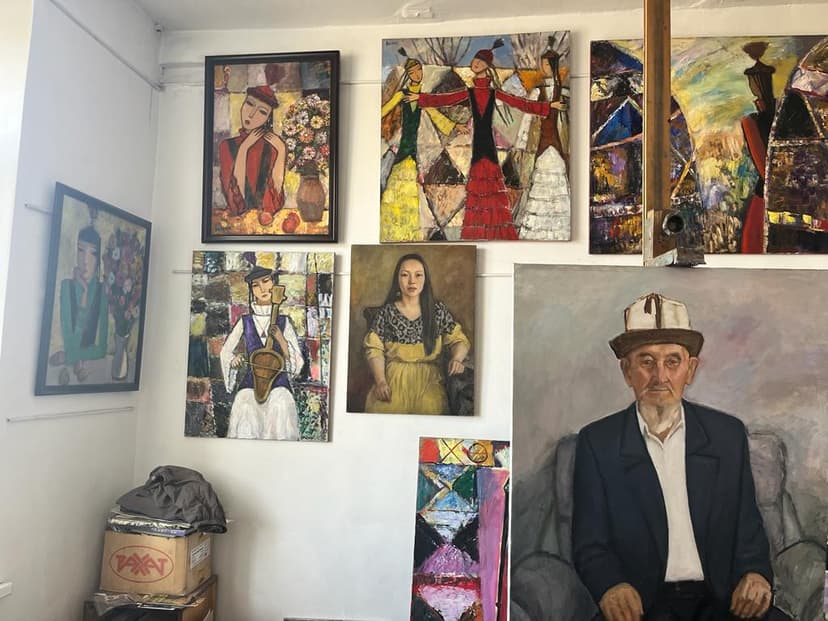 'TRAVELLING' Canvas, oil, 70x85 cm, 2001