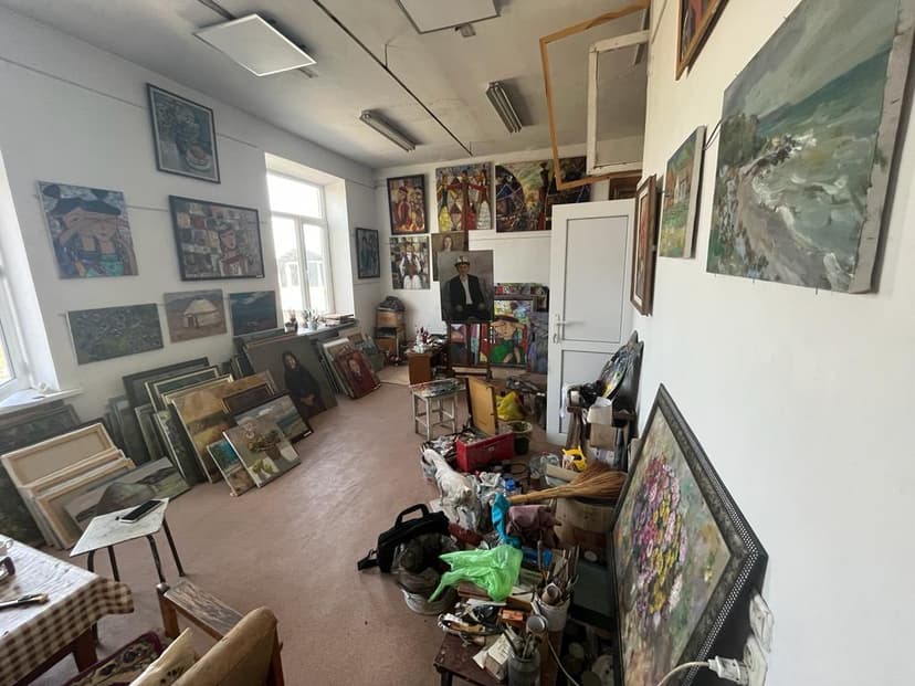 'TRAVELLING' Canvas, oil, 70x85 cm, 2001